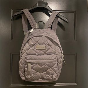 MARC JACOBS Gray Nylon School Backpack. NWOT, MSRP $225.